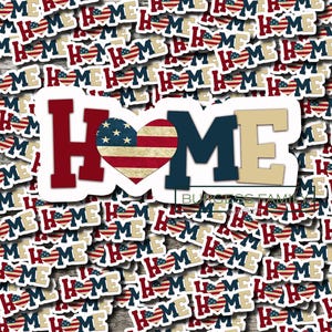 Home America sticker, USA