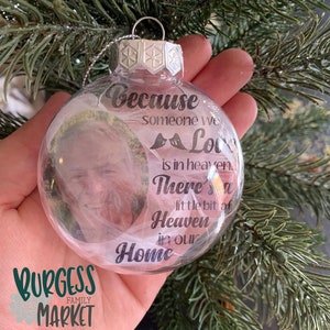 LOCAL PICKUP ONLY** Floating memorial ornament, shatterproof