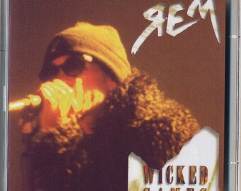 R.E.M. - Wicked Games - MINT Import 2CD - Milan 1995 - What's The Frequency, Kenneth?