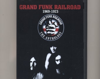Grand Funk Railroad - Video Anthology 1969-73 DVD - pro-shot TV and film clips
