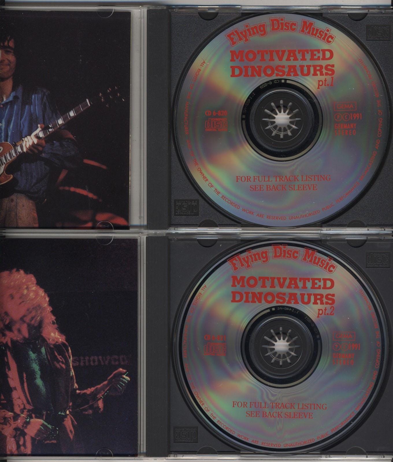Led Zeppelin - Motivated Dinosaurs in Mannheim (1980) - Parts 1 +