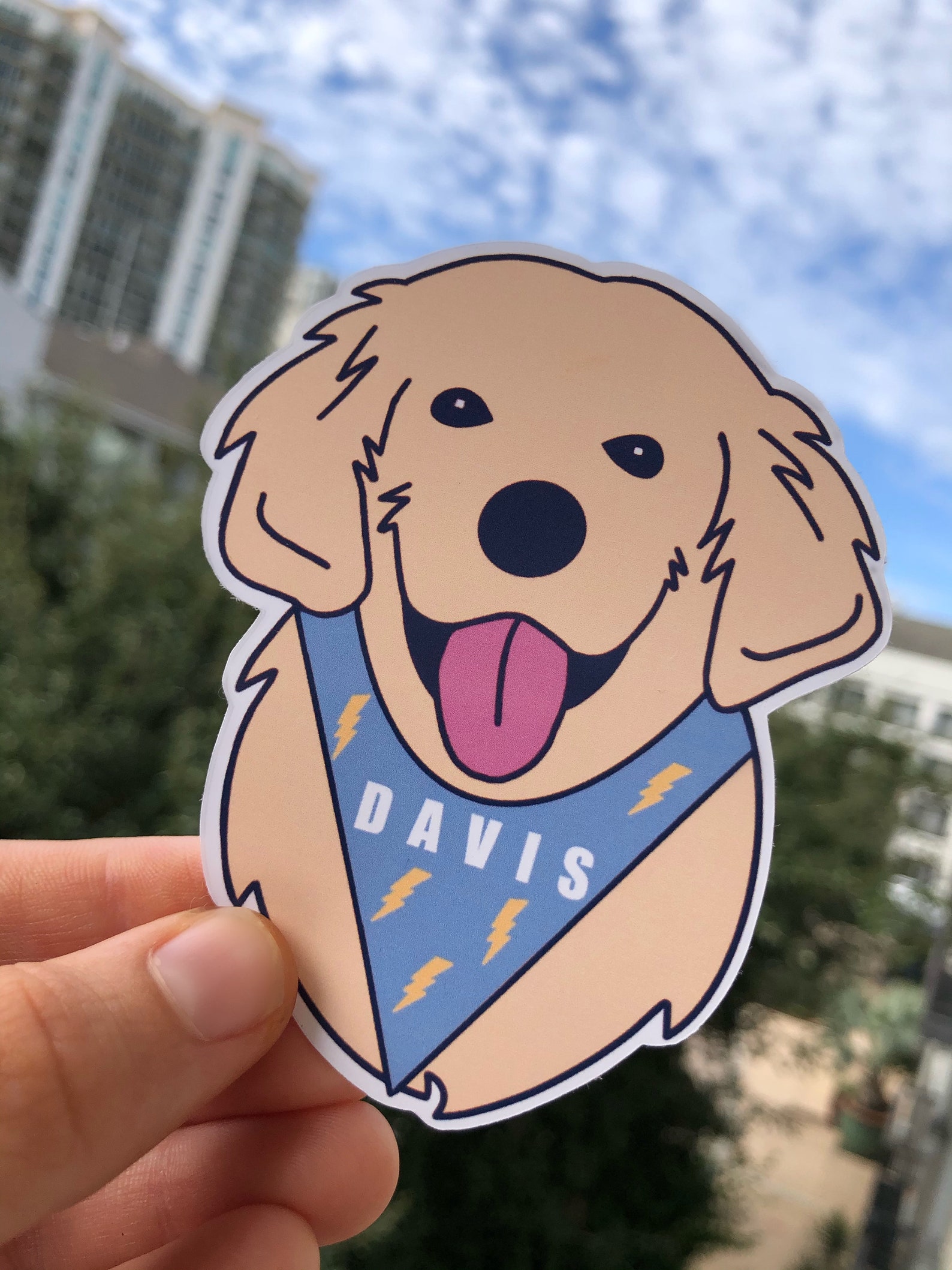 Personalized Dog Stickers Etsy