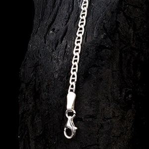 Sterling Silver Pop Marine Chain Bracelet • Mariner Chain Bracelet • Mariner Link Bracelet • Mariner Link Chains • Christmas & Birthday Gift