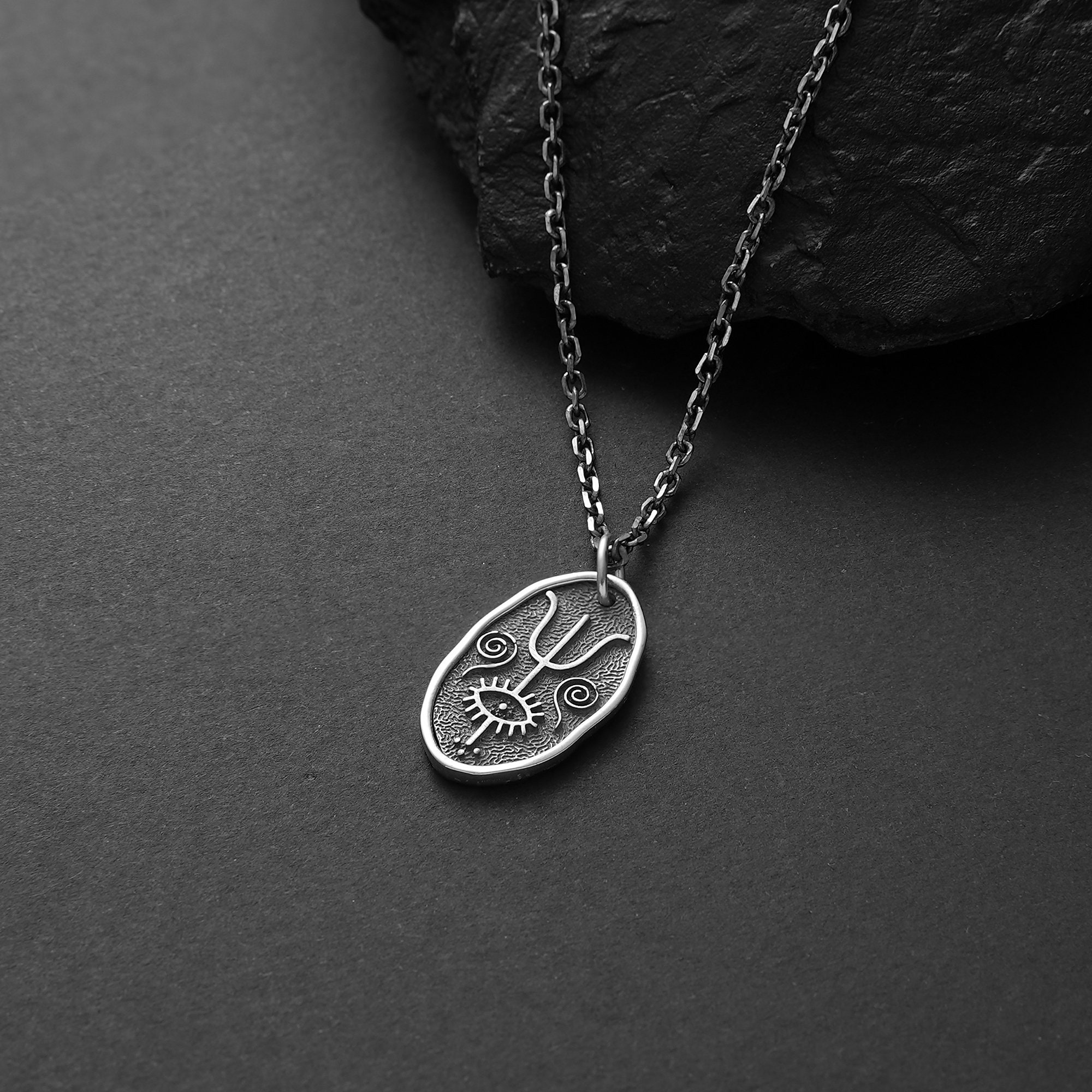 ギリシャ神話 海神ポセイドン ハンドメイド シルバーペンダントトップ Poseidon｜ATHENA - Pendant - Collection｜Guardia - シルバー