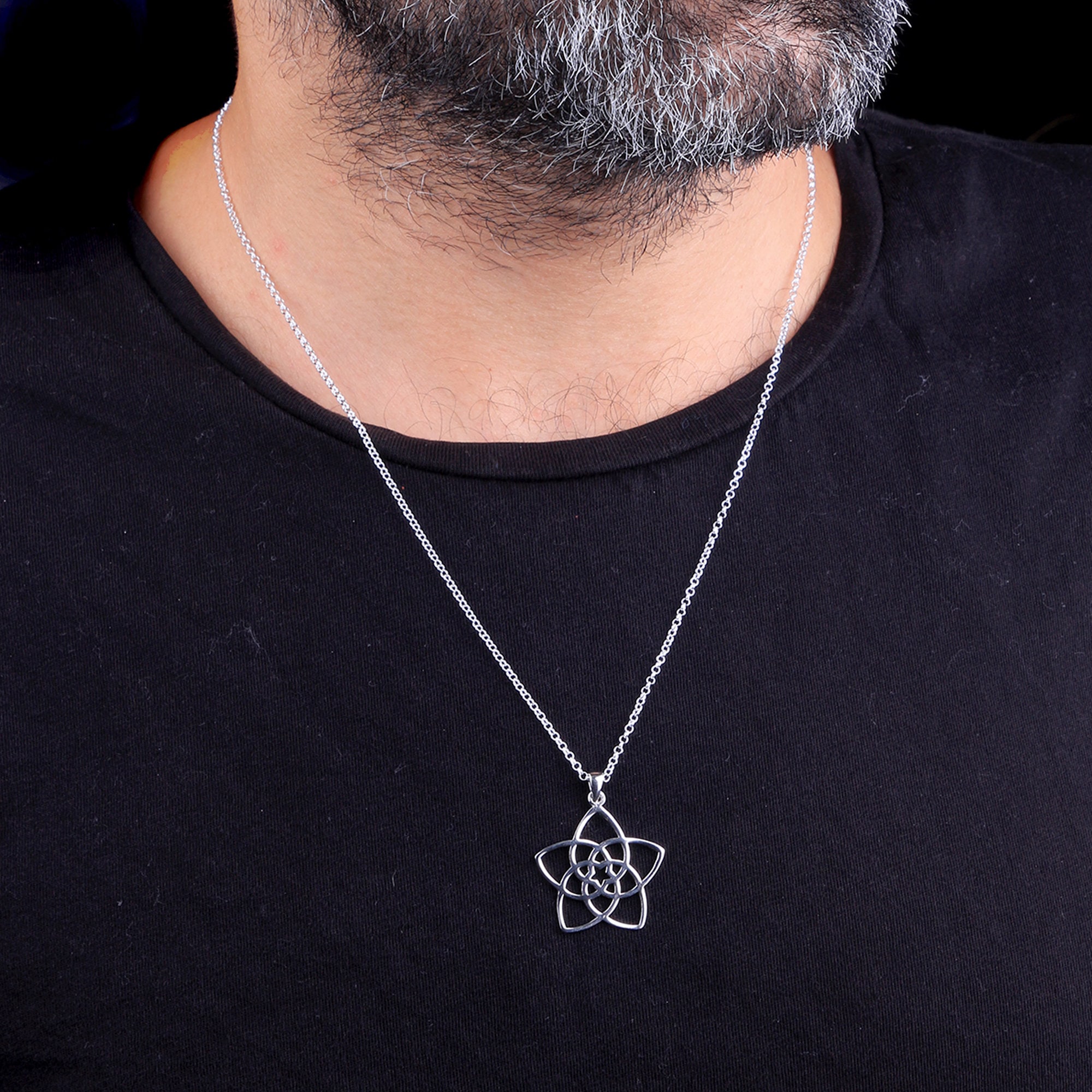 【 JOHANSILVERMAN 】 Torso of Venus Necklace Silver925 925 Sterling Silver Venus Necklace, Venus Flower Necklace