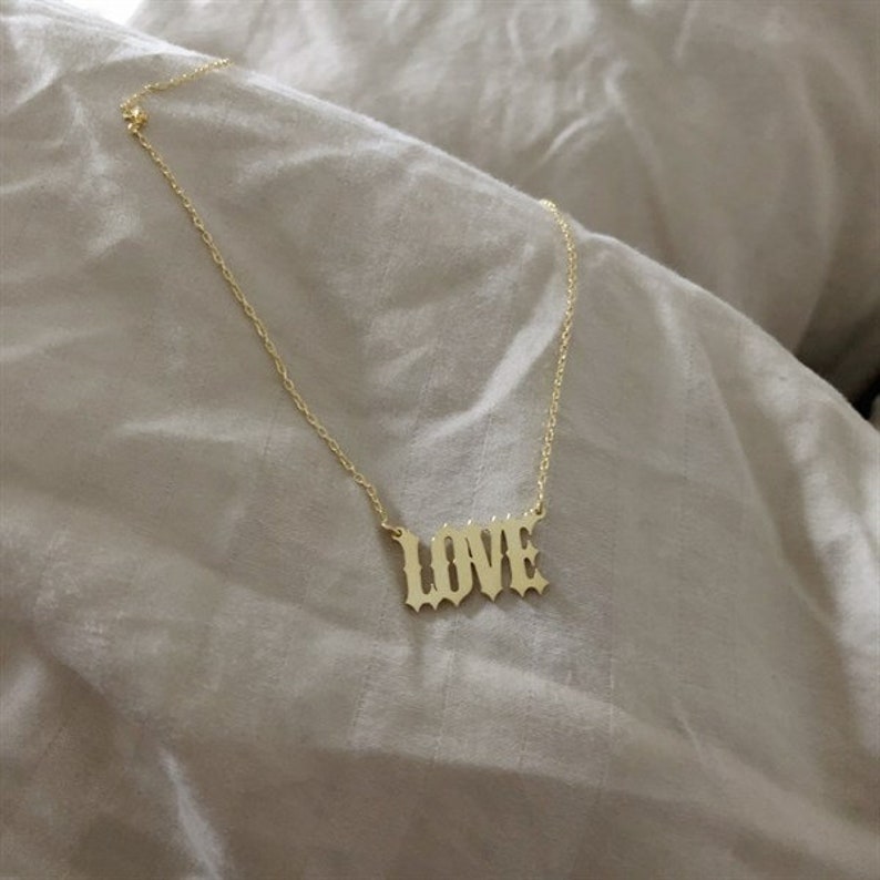 925 Personalized Hand Written Silver Necklace