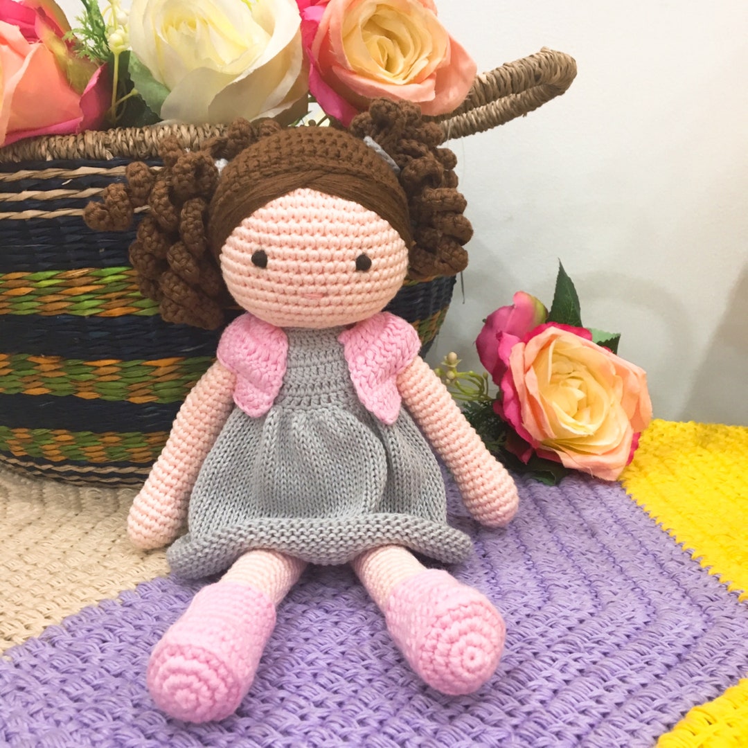 Baby Crochet Doll, Baby Doll, Shower Gift, Baby's First Doll, Little