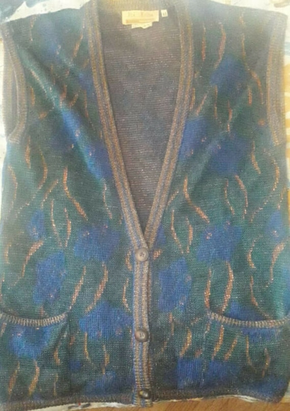 Krizia, Gilet Anni 80 Krizia Medium Come Foto Real Vintage