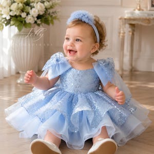 Baby Girl Dresses 6 9 Months Blue - Etsy