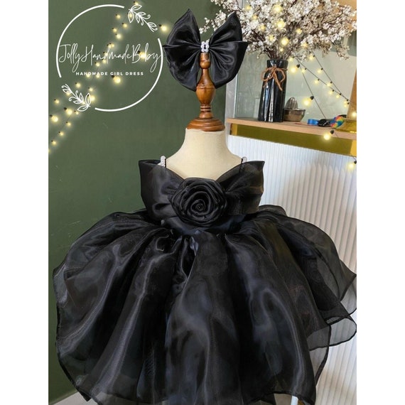 Baby girl hotsell black party dress