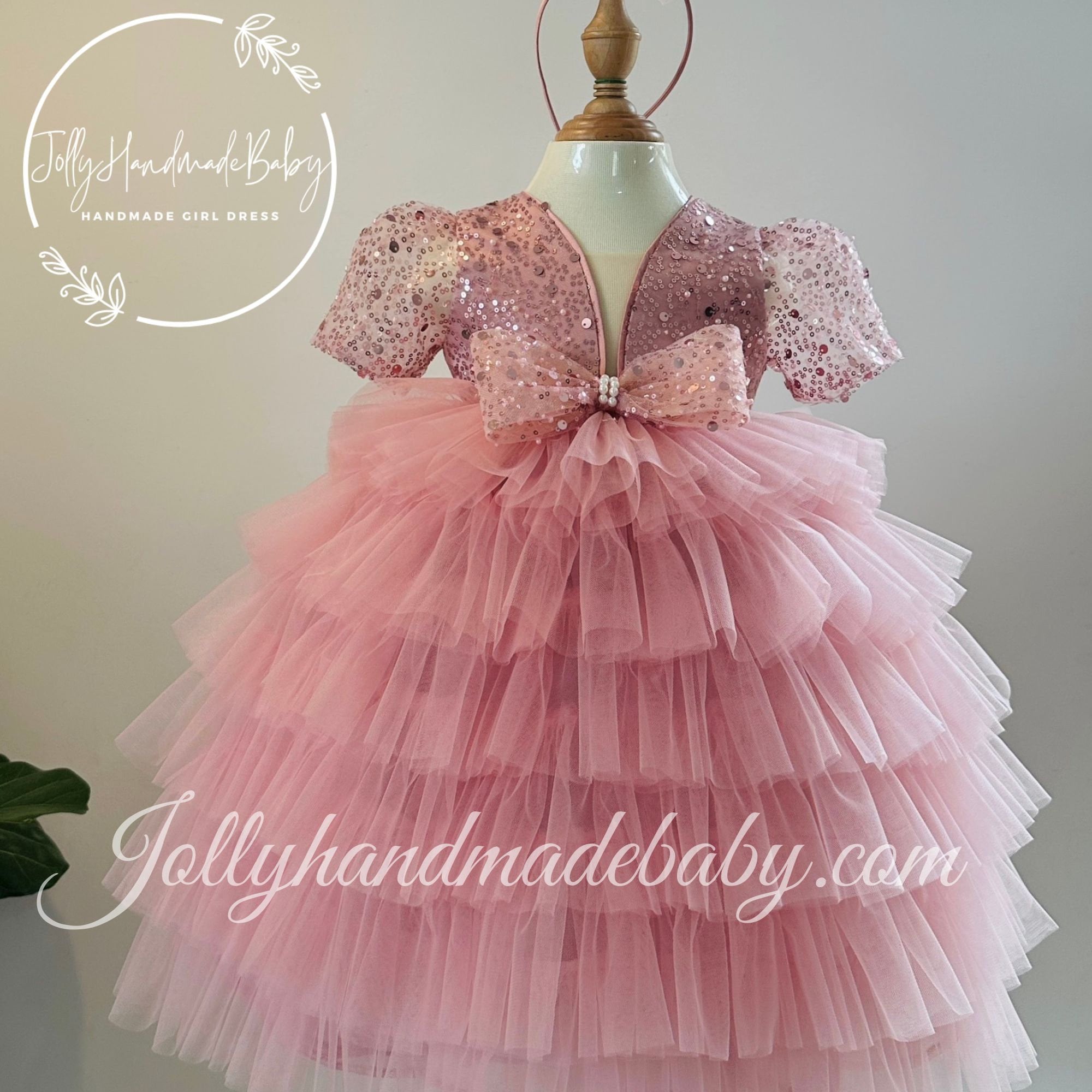 New Baby Wedding Dress Wear Puffy Girls Party Garment Ball Gown Princess  Frock Lace Sweet Long Sleeves Dress - China Baby Wear and Party Dress price  | Made-in-China.com