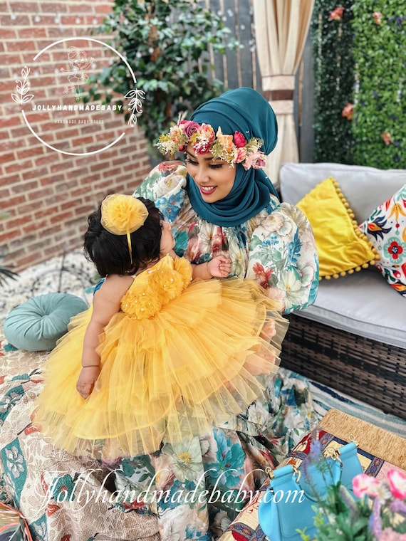 dress birthday party hijab Blue Sequin ah prom dresses with Overskirt - Elegant Saudi Arabic Dubai Abaya Jumpsuit for Evening, Birthday, and Soiree