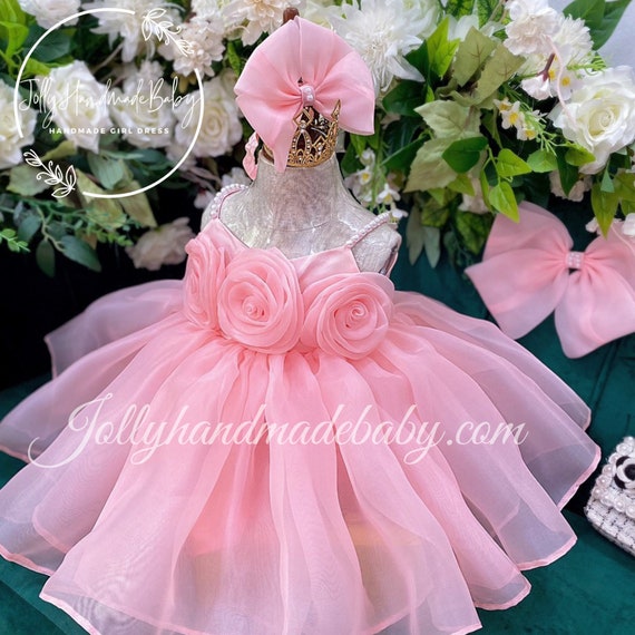 Baby Girl Dress Special Occasion First Birthday Dress Baby - Etsy UK