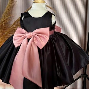 formal dresses pink and black A-Line Sweetheart Neck Satin Long Prom Dress, Pink Long Dress US 4 / Custom Color Full Length Sleeve Style Pink And Black Dresses |