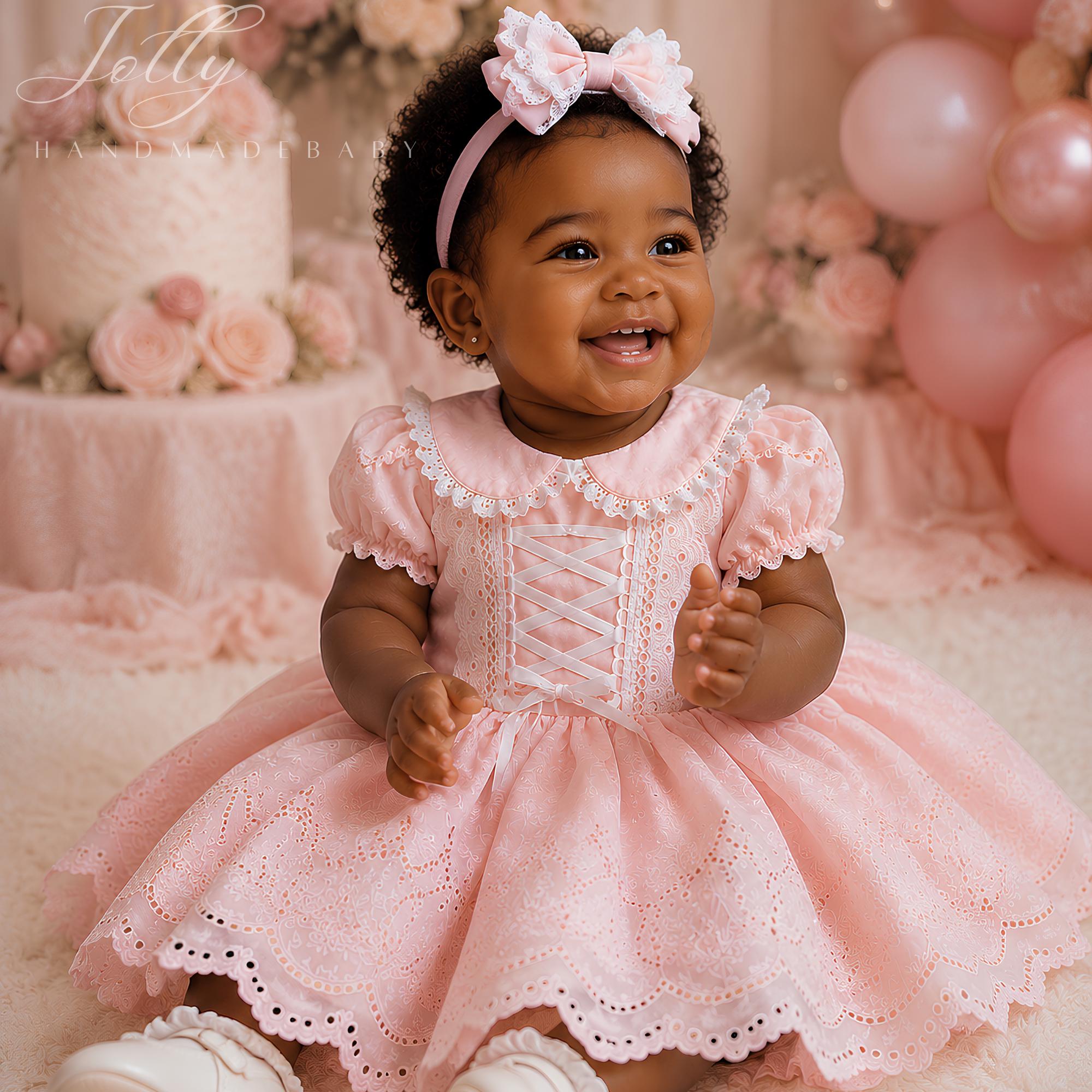Pink Princess Baby Dress – A Moment You'll Never Forget - Designed