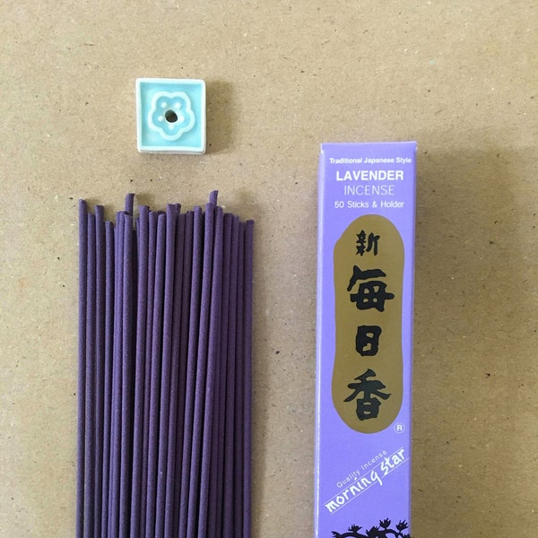 Lavender | Morning Star by Nippon Kodo, Japanese Incense Sticks