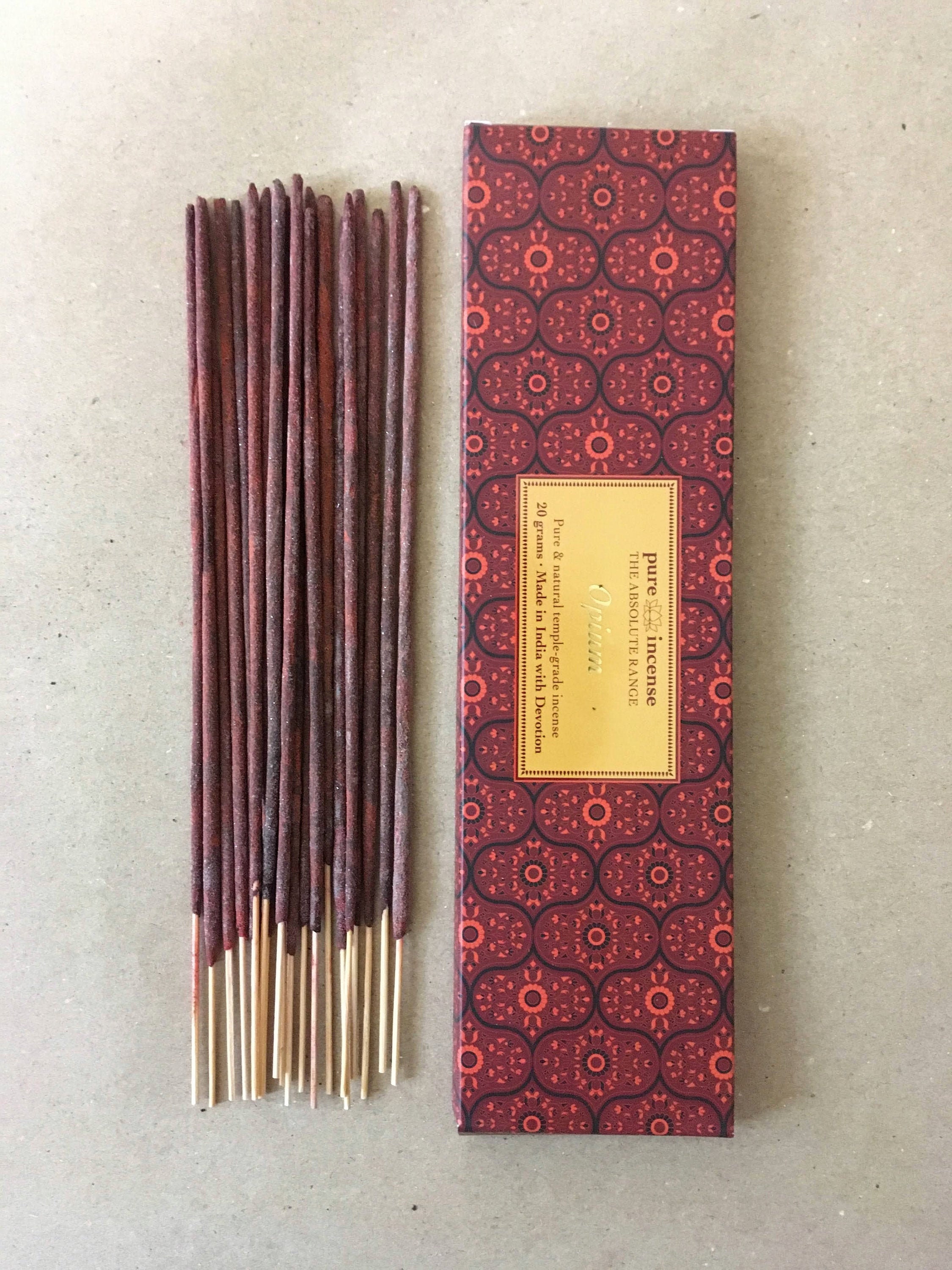 Opium Absolute 20gm by Pure Incense Natural Hand Rolled Etsy