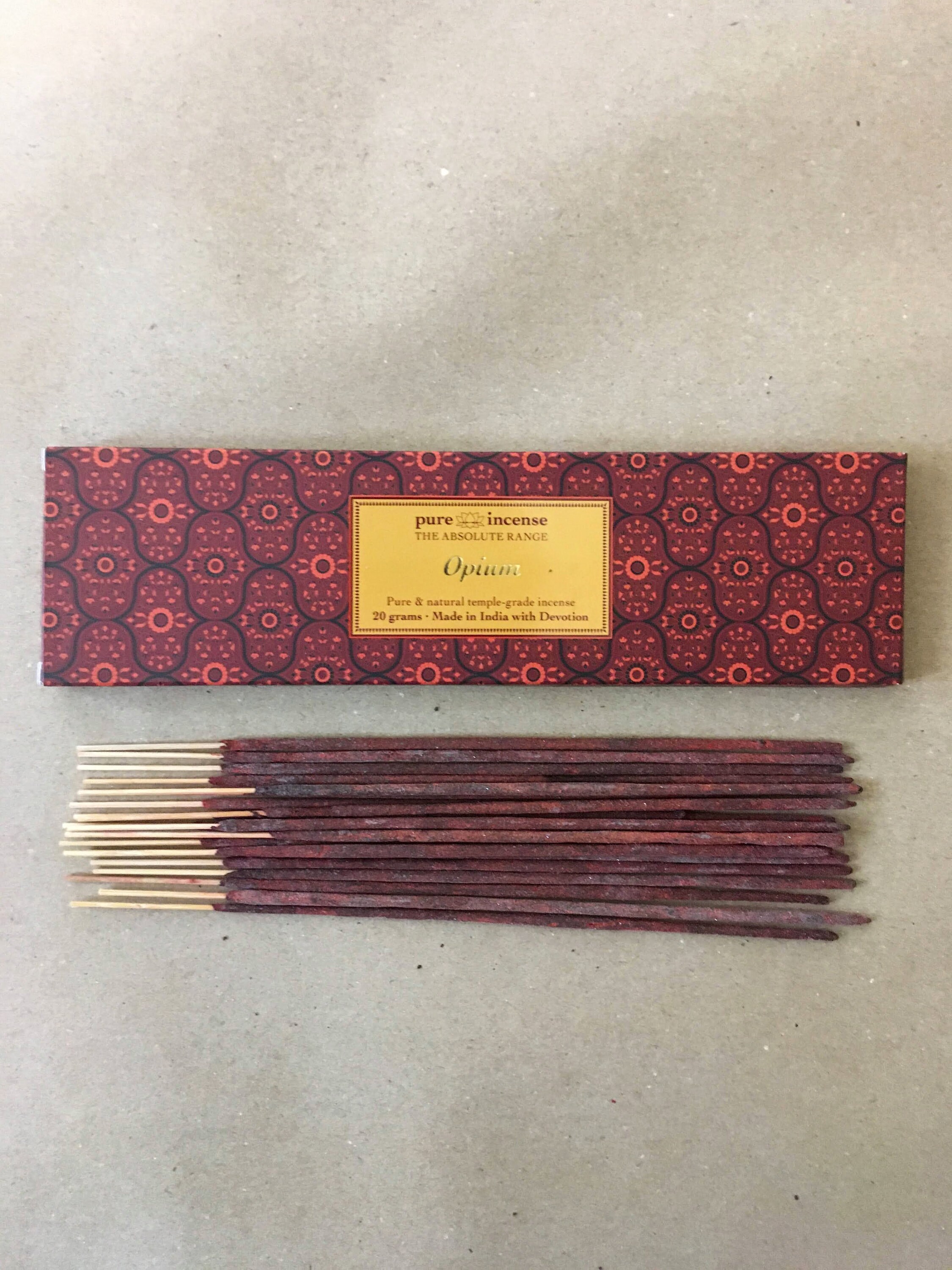 Opium Absolute 20gm by Pure Incense Natural Hand Rolled Etsy