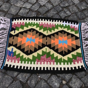 1.9x2.3 ft, Small Kilim Rug, Tribal Rug, Turkish Rug, Handwoven Bath Rug, Kitchen Rug, Southwestern Rug, Boho Rug, Oushak Rug, Indian Rug