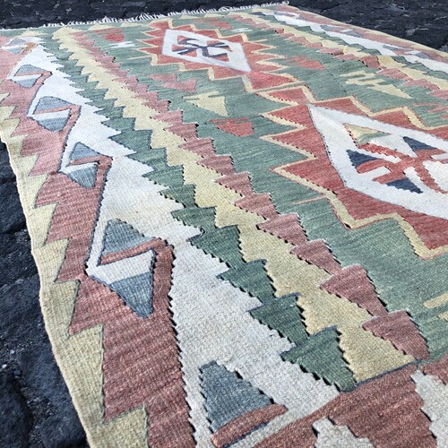 3.5x5.3 ft, shops Kilim Rug, Turkish Rug, Neutral Rug, Morrocan Rug, Southwestern Rug, Flatweave Rug, Beni Ourain Rug, Rustic Rug, Wall Rug