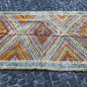 4.5x7.4 ft Alfombra Kilim Alfombra turca Alfombra del | Etsy