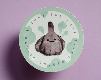 Garlic Lover | Matte Vinyl Sticker
