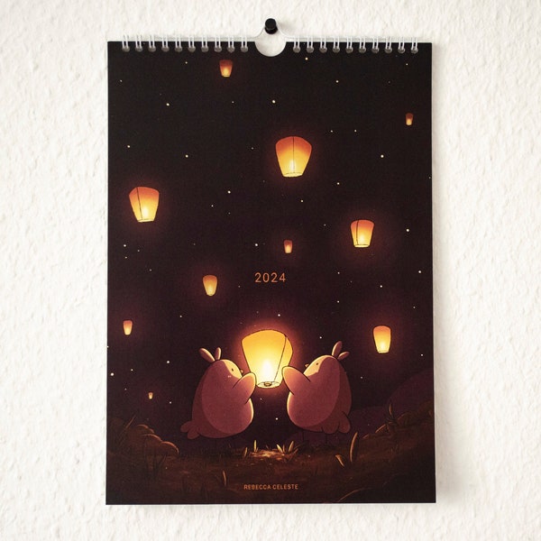 Vogel Wandkalender 2024