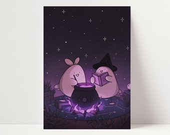 Bird Witches | Din A4 Art Print