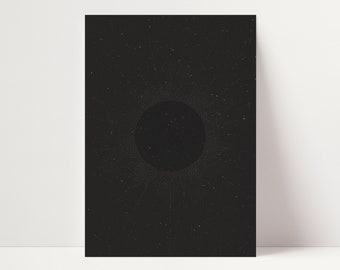 Dark Sun | Din A4 Art Print