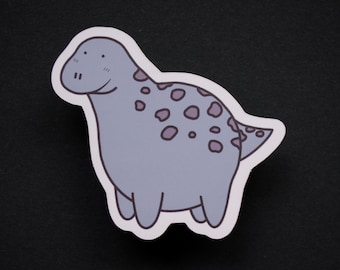 Brachiosaurus | Chonky Dinosaur | Matte Vinyl Sticker