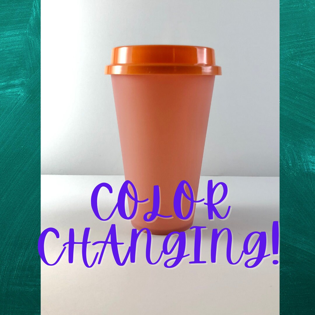Custom Color Changing Hot Cup Etsy