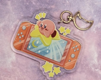 Star-Riding Warrior - Doubled-Sided Acrylic Keychain