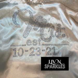 MRS. Bling Bridal Robe