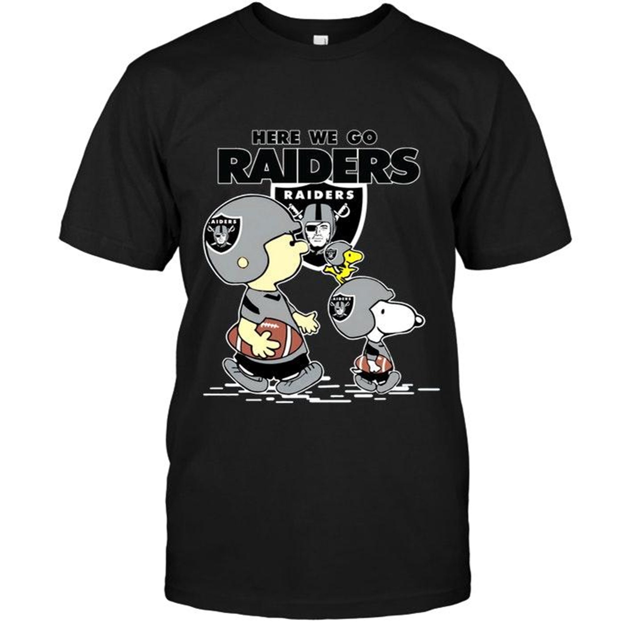 Las Vegas Raiders Here We Go Oakland Raiders Snoopy Shirt | Etsy