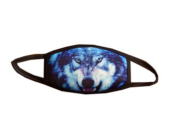 Wolf Mask Kids Etsy