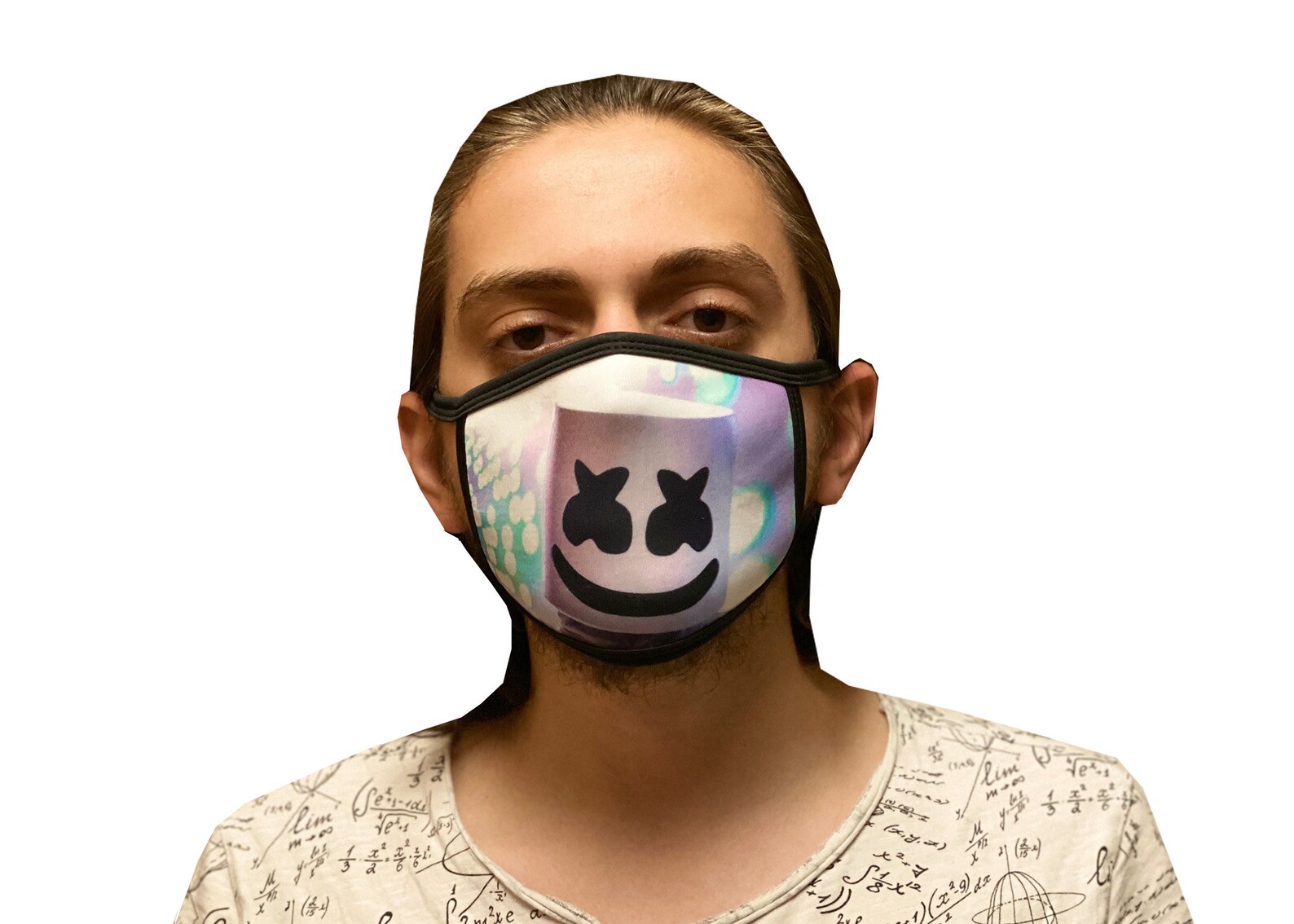 Marshmello face mask for adult Etsy