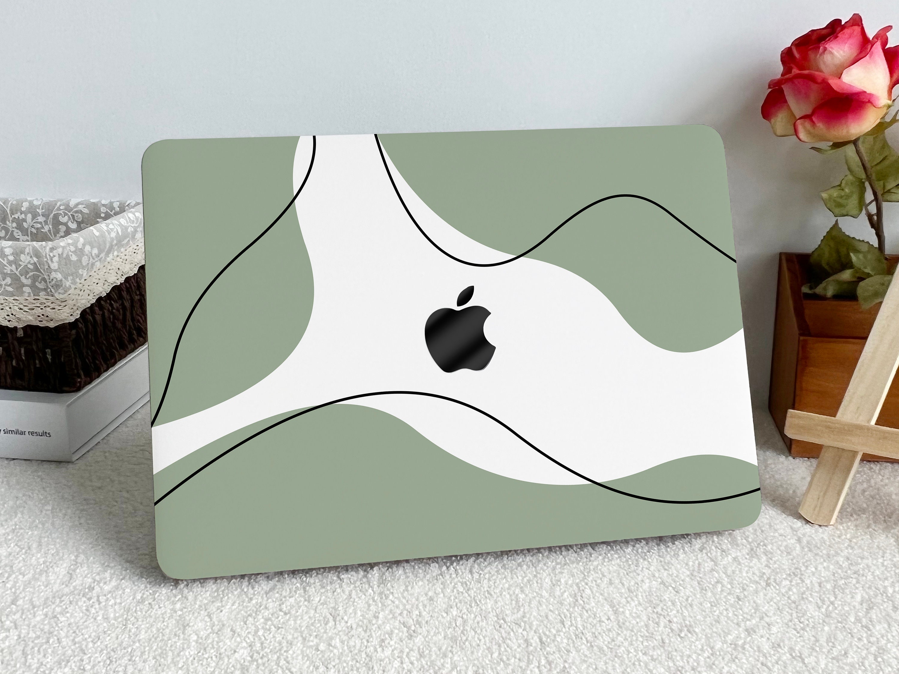 3D Print Abstract Color Block Case For Macbook Air 13 A2337 A2338