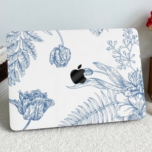 Line Floral Art Design Laptop Case Flowers A2251 Case Art 