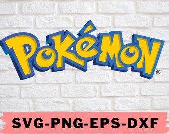 Pokemon Logo Svg Etsy Pokemon Logo Svg Etsy