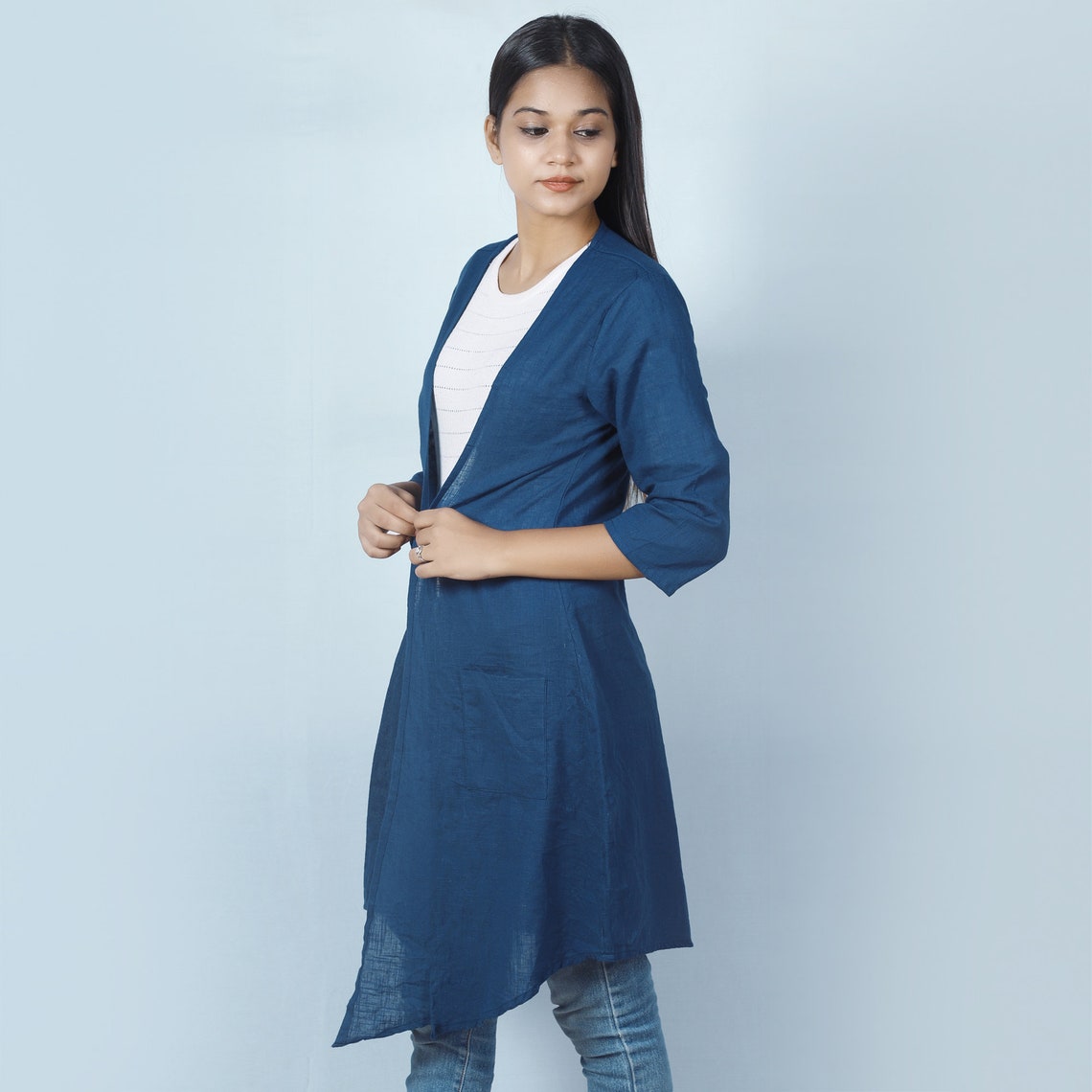 Natural Linen Shrug Summer Linen shrug womens Beach cover Etsy