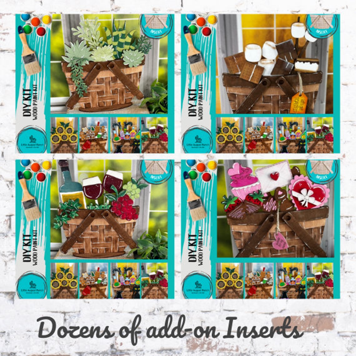 DIY Spring Butterfly Insert for Interchangeable Basket Decor - Wood ...