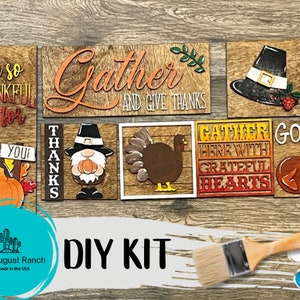 Fall Farm Square DIY Decor - Fall Pumpkin Patch DIY Bundle