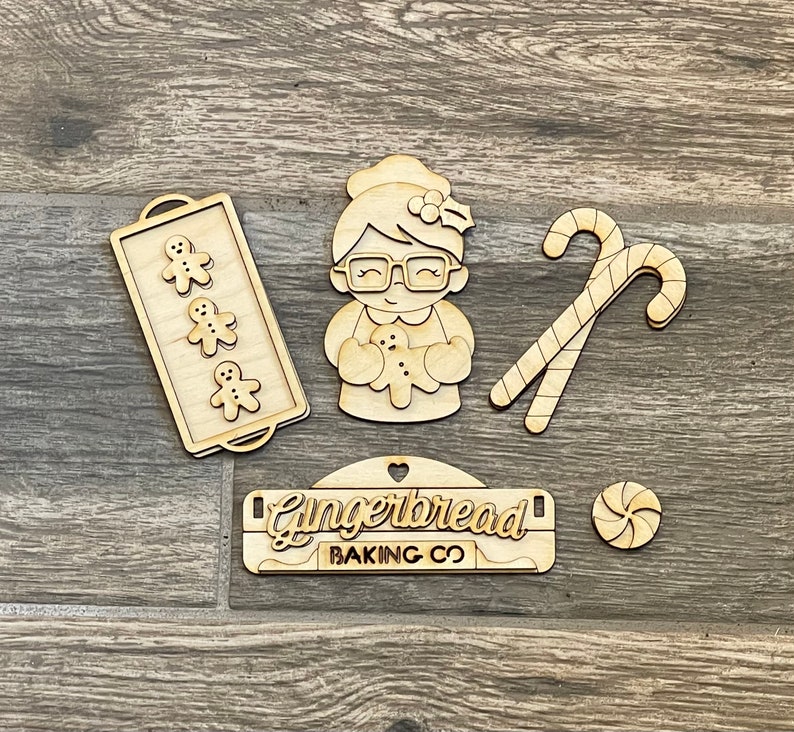 Gingerbread Baking Insert DIY - Christmas Baking Inserts for ...