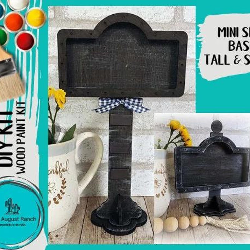 Base for Wood Sign - Etsy