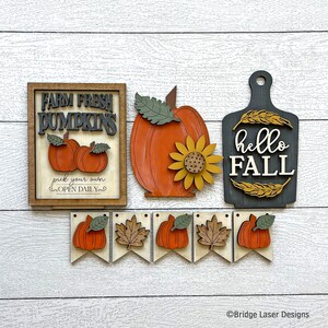 Fall Insert for Our Bench Interchangeable Shelf Pieces , Decor for ...