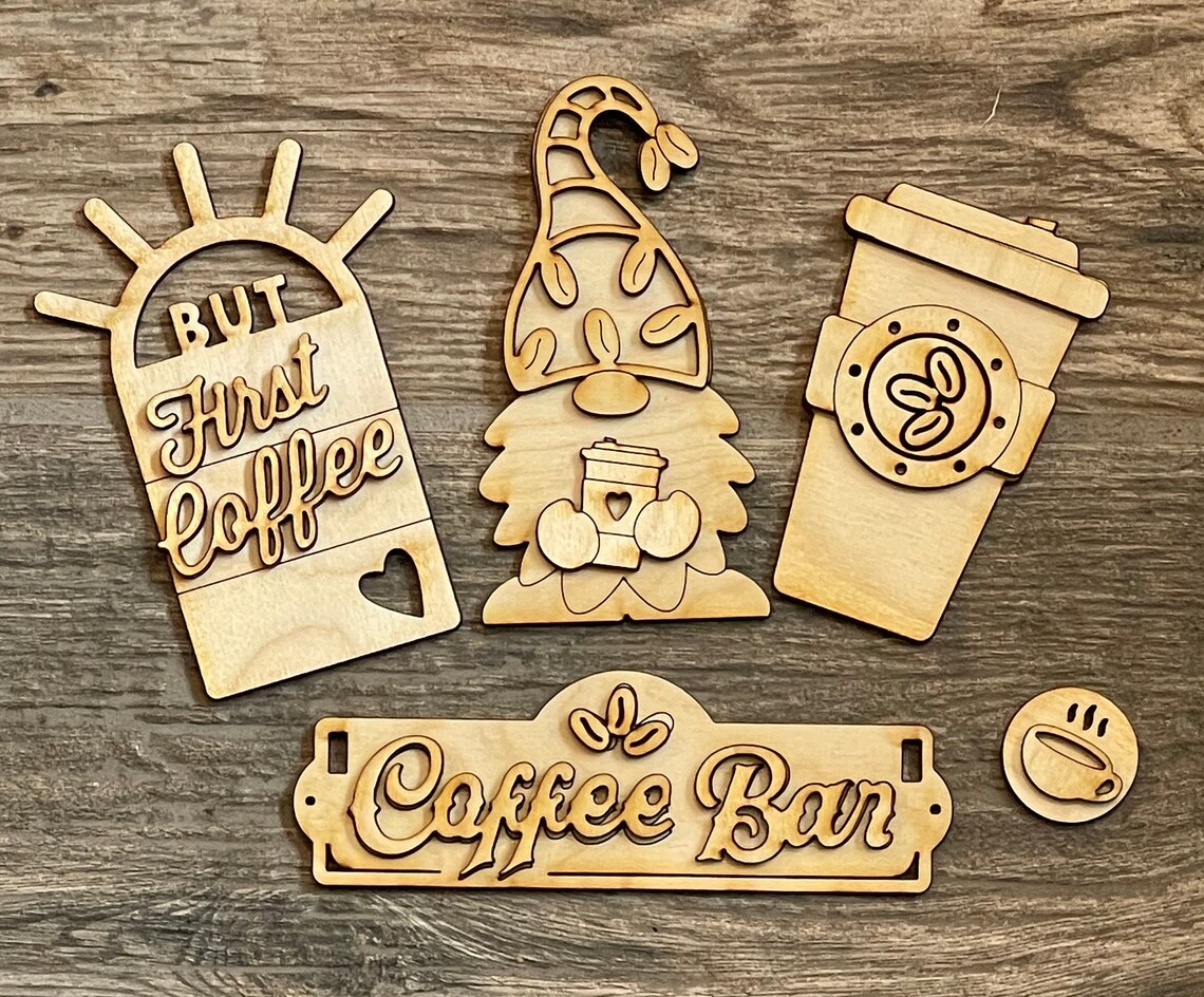 Coffee DIY - Inserts for Interchangeable House, Cart, Truck - Gnome ...
