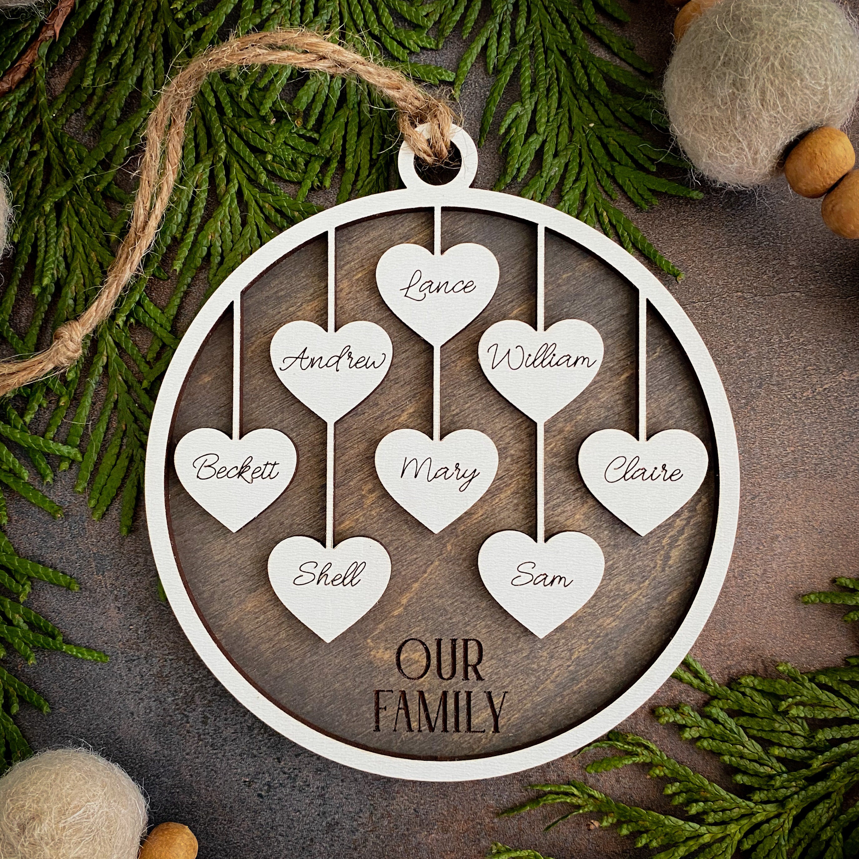 Heart Ornament - Craft-E-Family