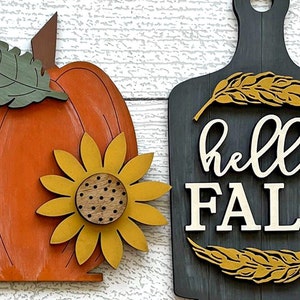 Fall Insert for Our Bench Interchangeable Shelf Pieces , Decor for ...