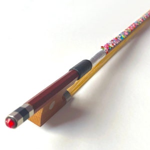 Rozanna&#39;s Bling Multi-Color Violin Bow
