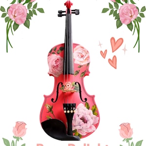 Abito da violino rosa rosa di Rozanna immagine 1